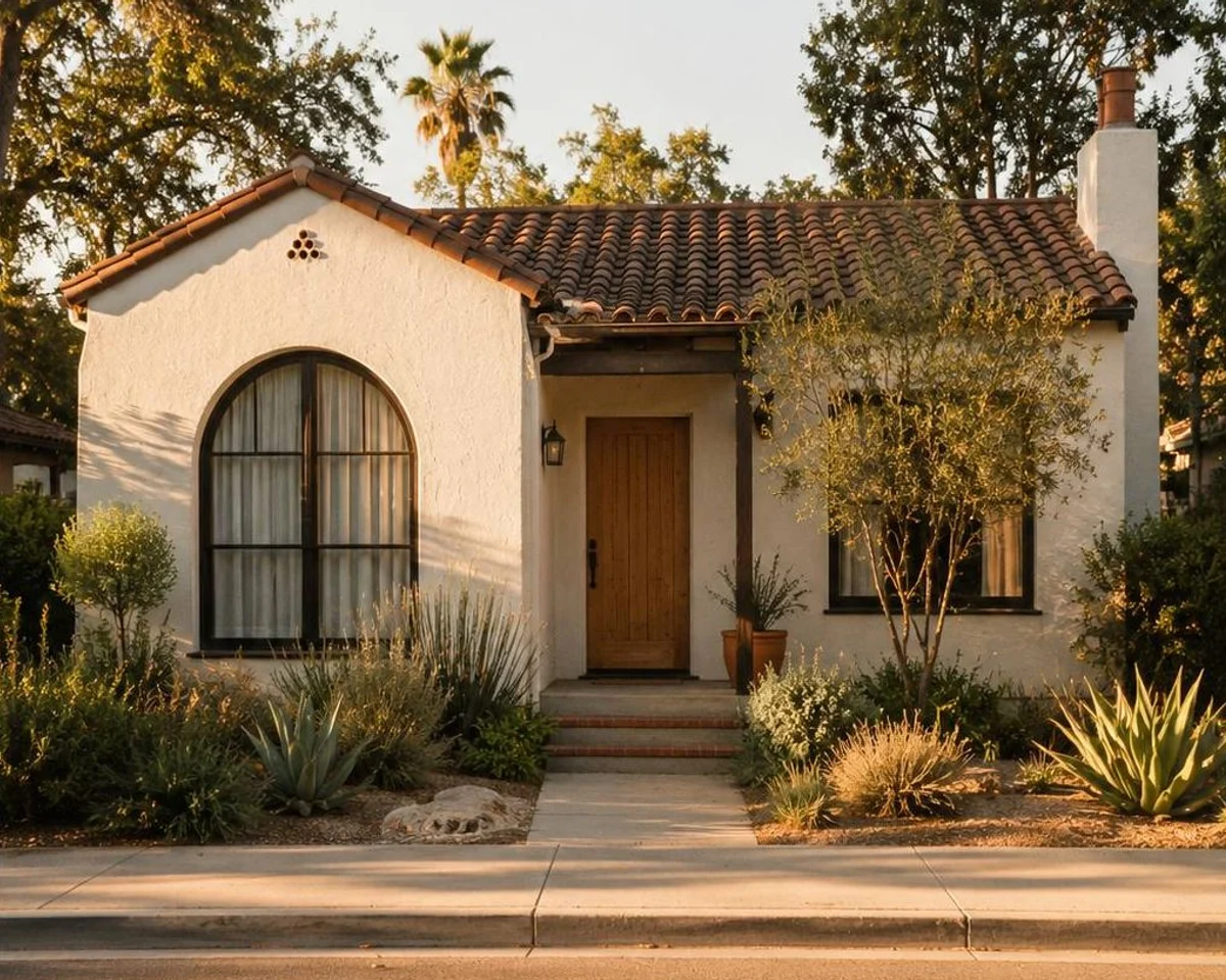 Prepared Sherman Oaks residence at golden hour